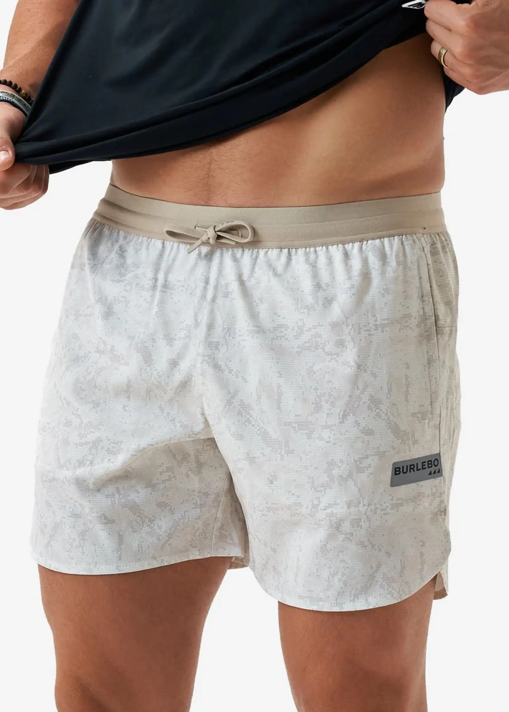 Burlebo Burlebo Training Short Digi Camo ivory
