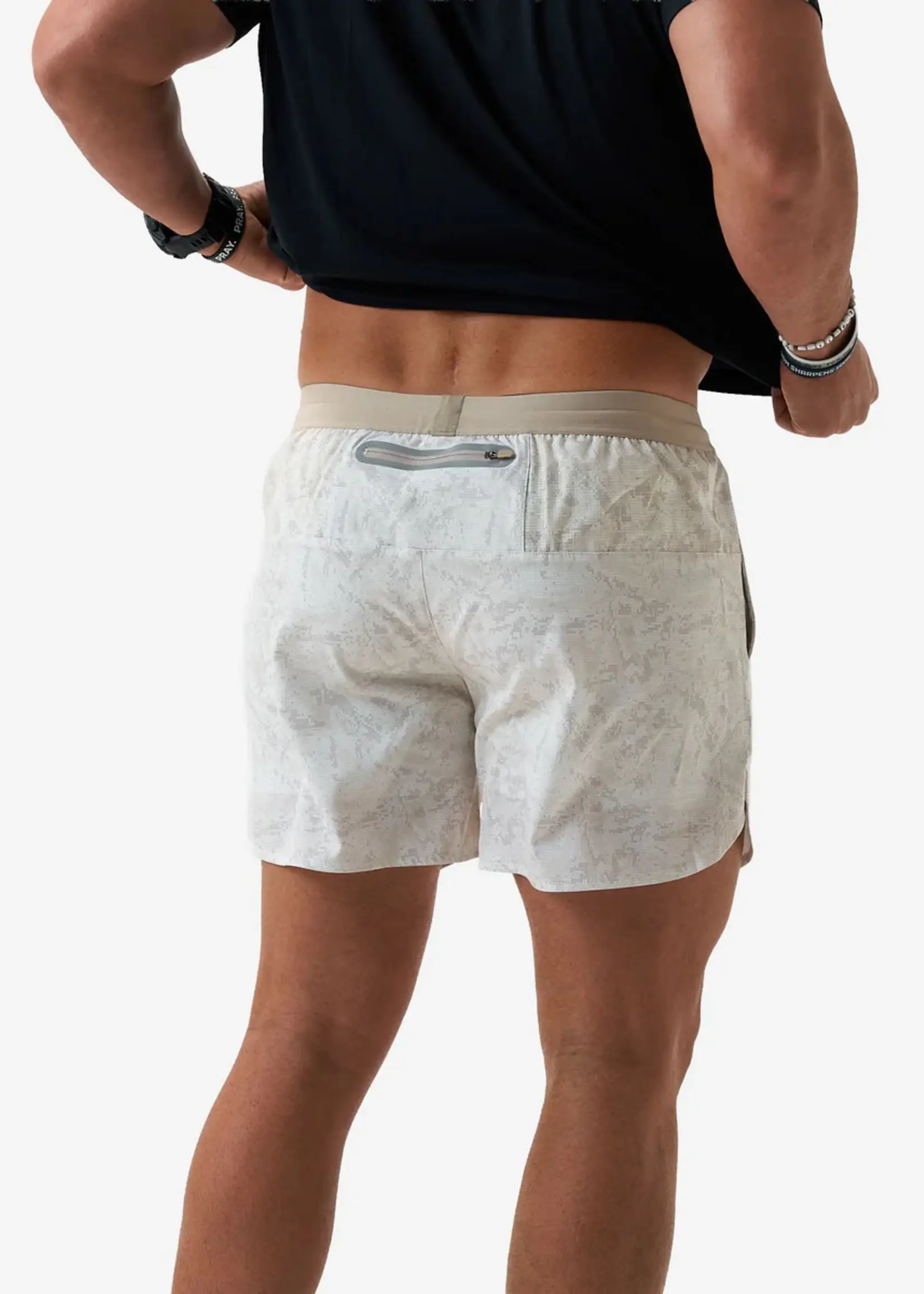 Burlebo Burlebo Training Short Digi Camo ivory