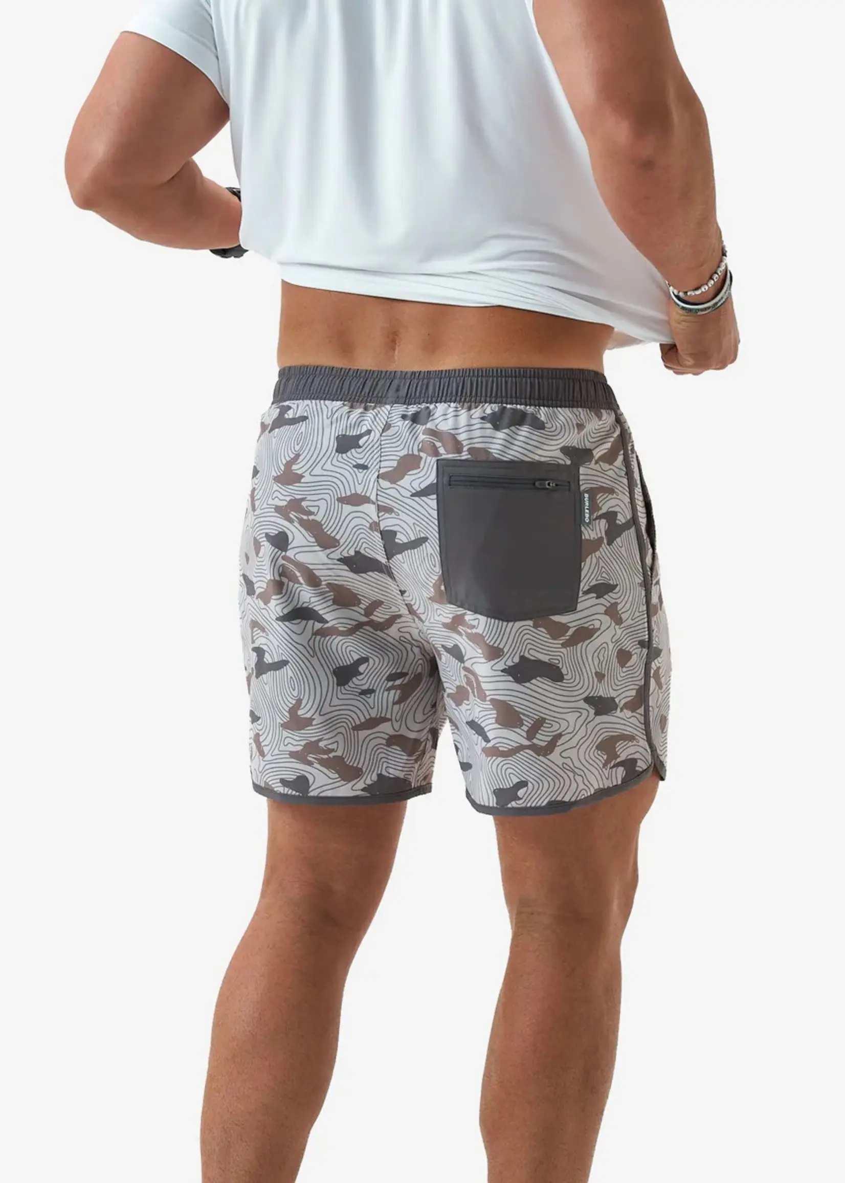 Burlebo Burlebo Swim Trunks Jumbo Topo Dessert
