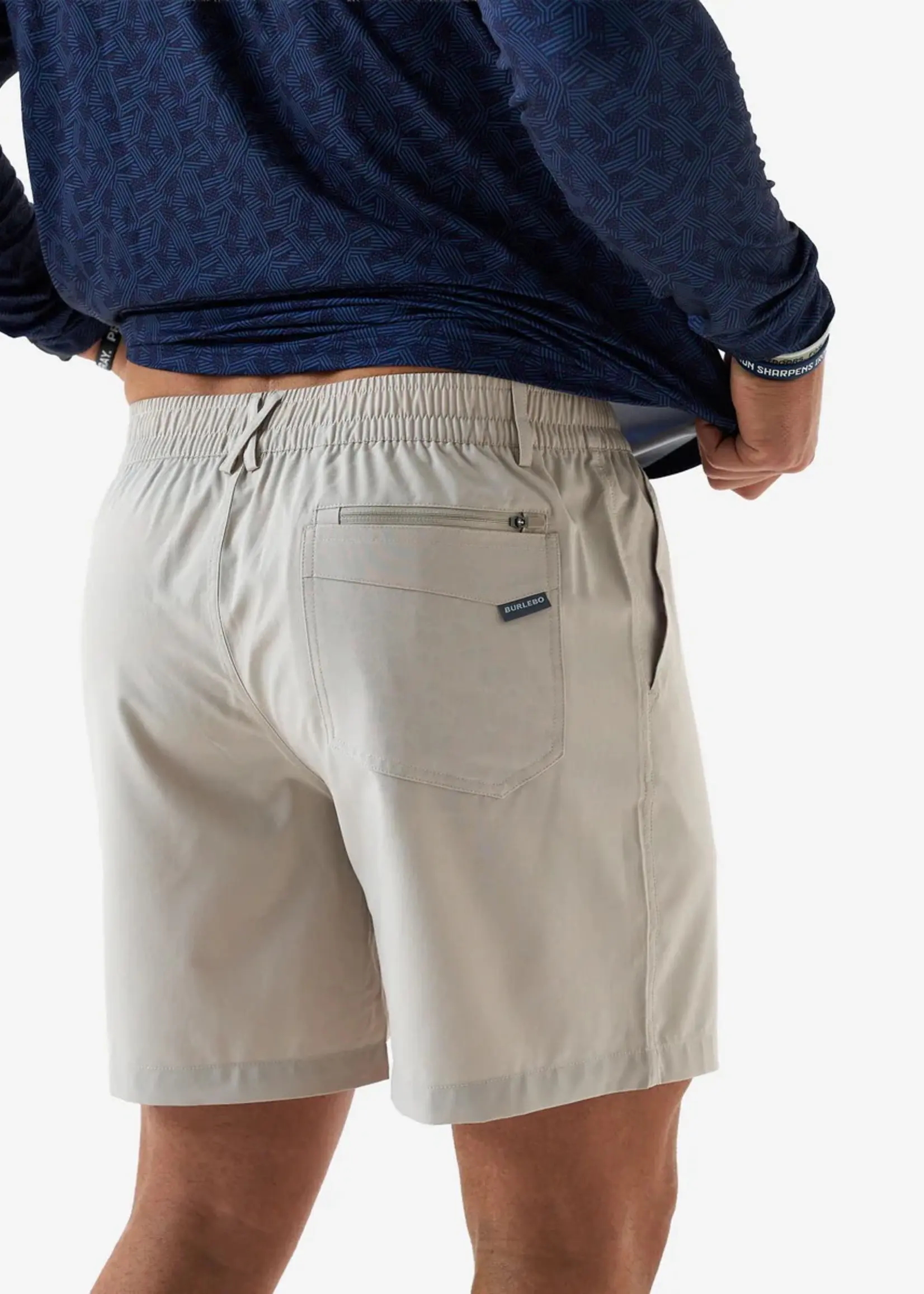 Burlebo Burlebo Everyday Short Light Khaki