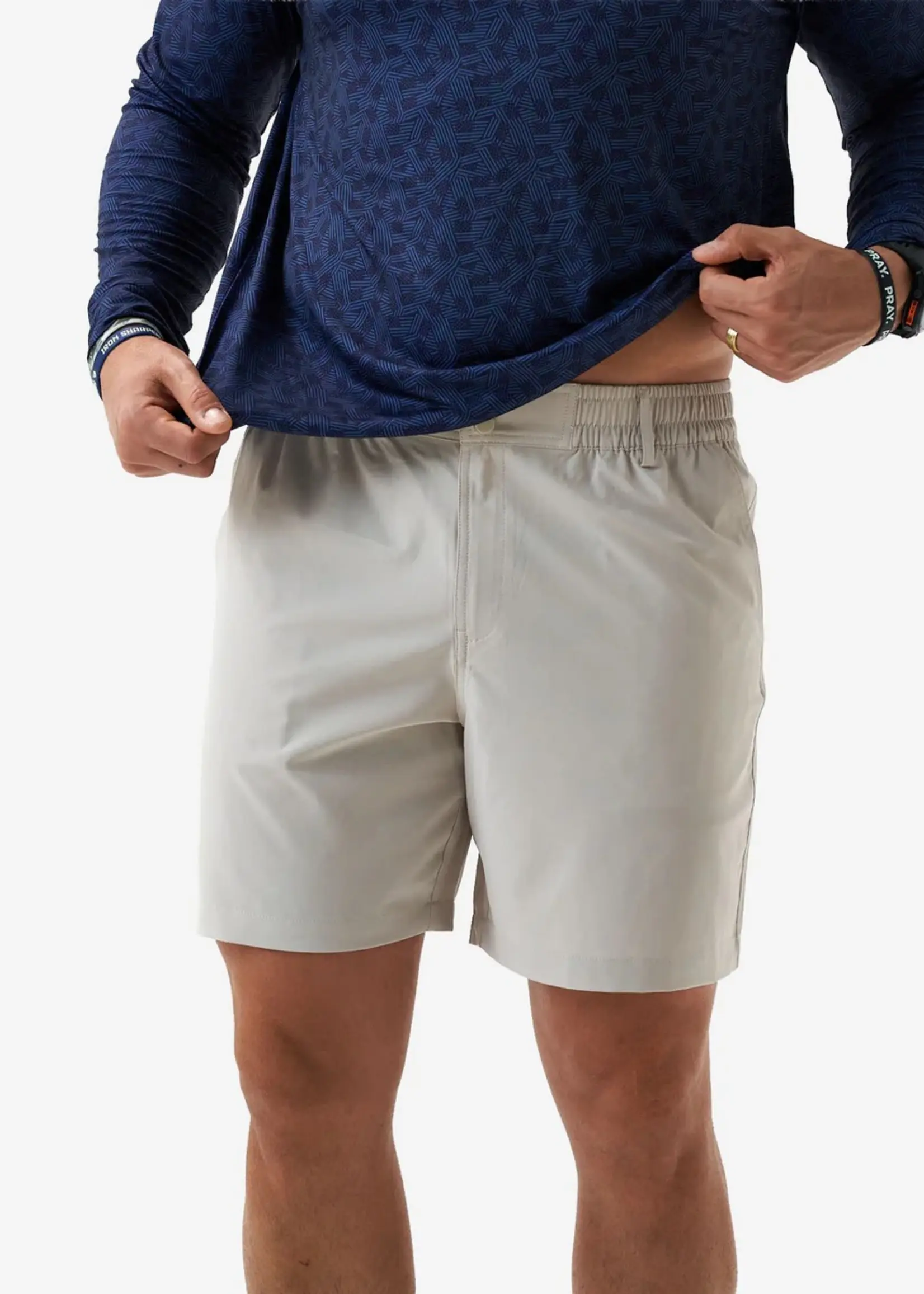 Burlebo Burlebo Everyday Short Light Khaki