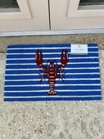 The Royal Standard Crawfish Stripe Coir Doormat