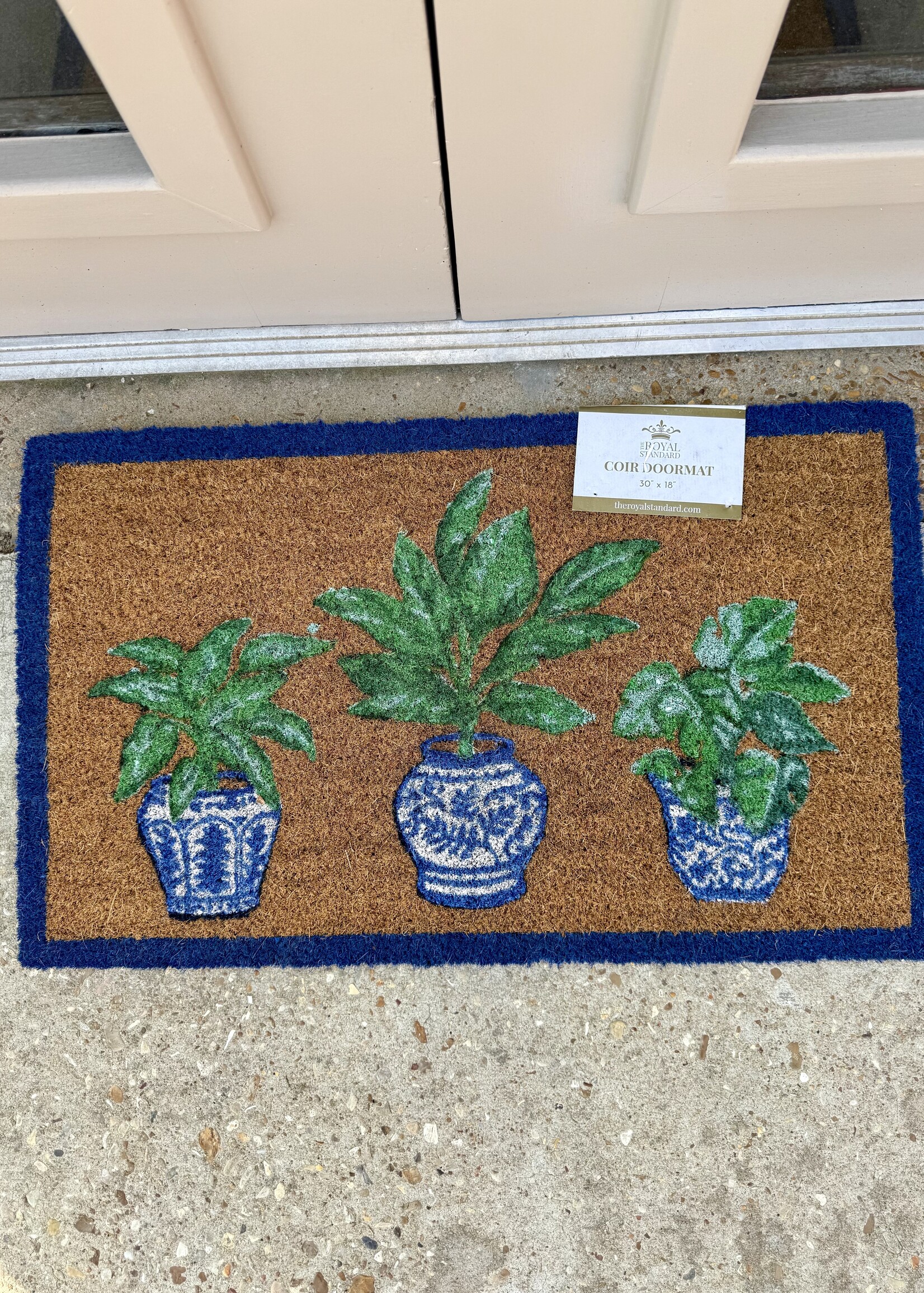 The Royal Standard Botanical Coir Natural Doormat