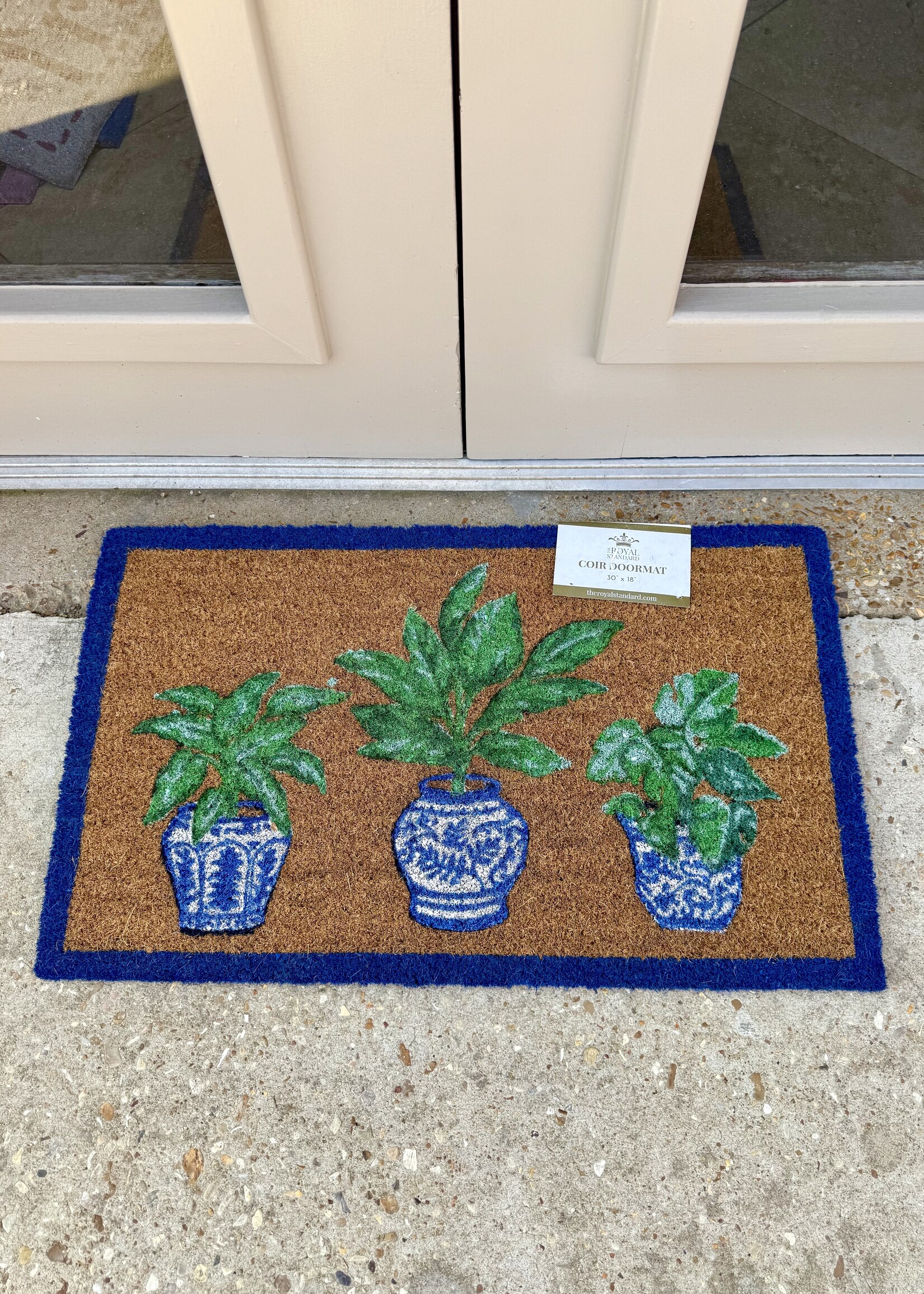 The Royal Standard Botanical Coir Natural Doormat
