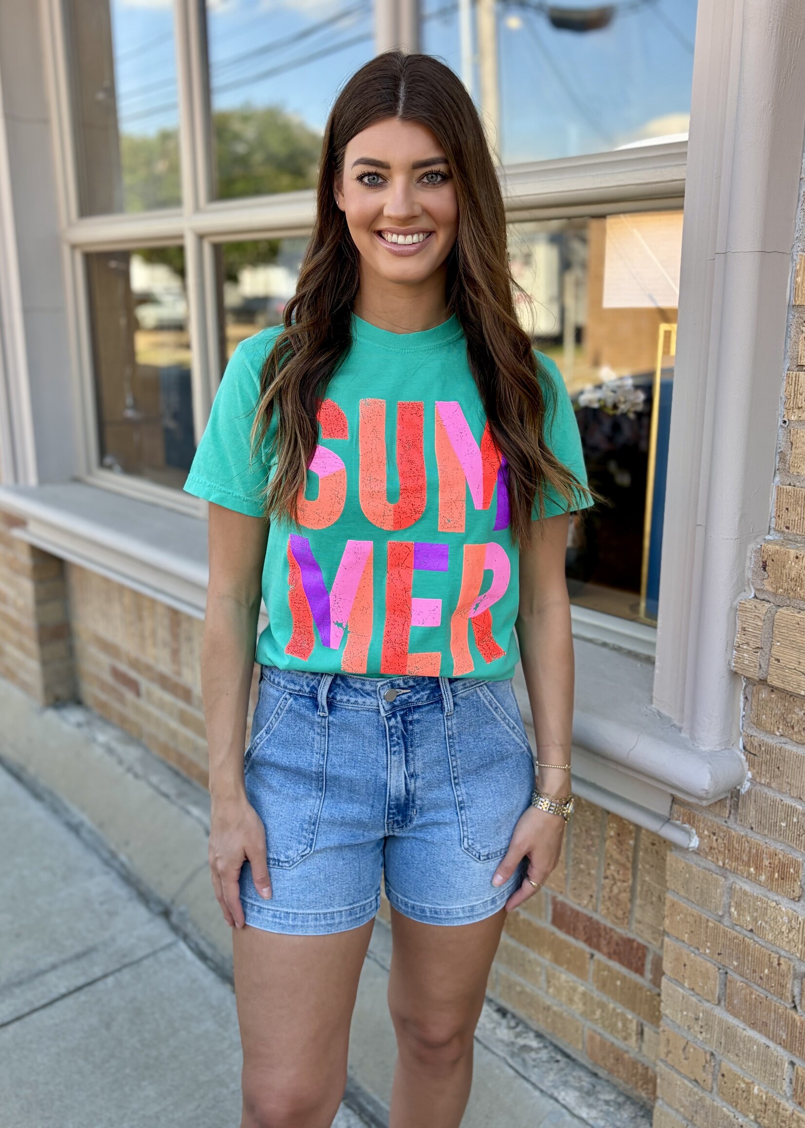 Pierce + Pine Colorblock Summer Tee
