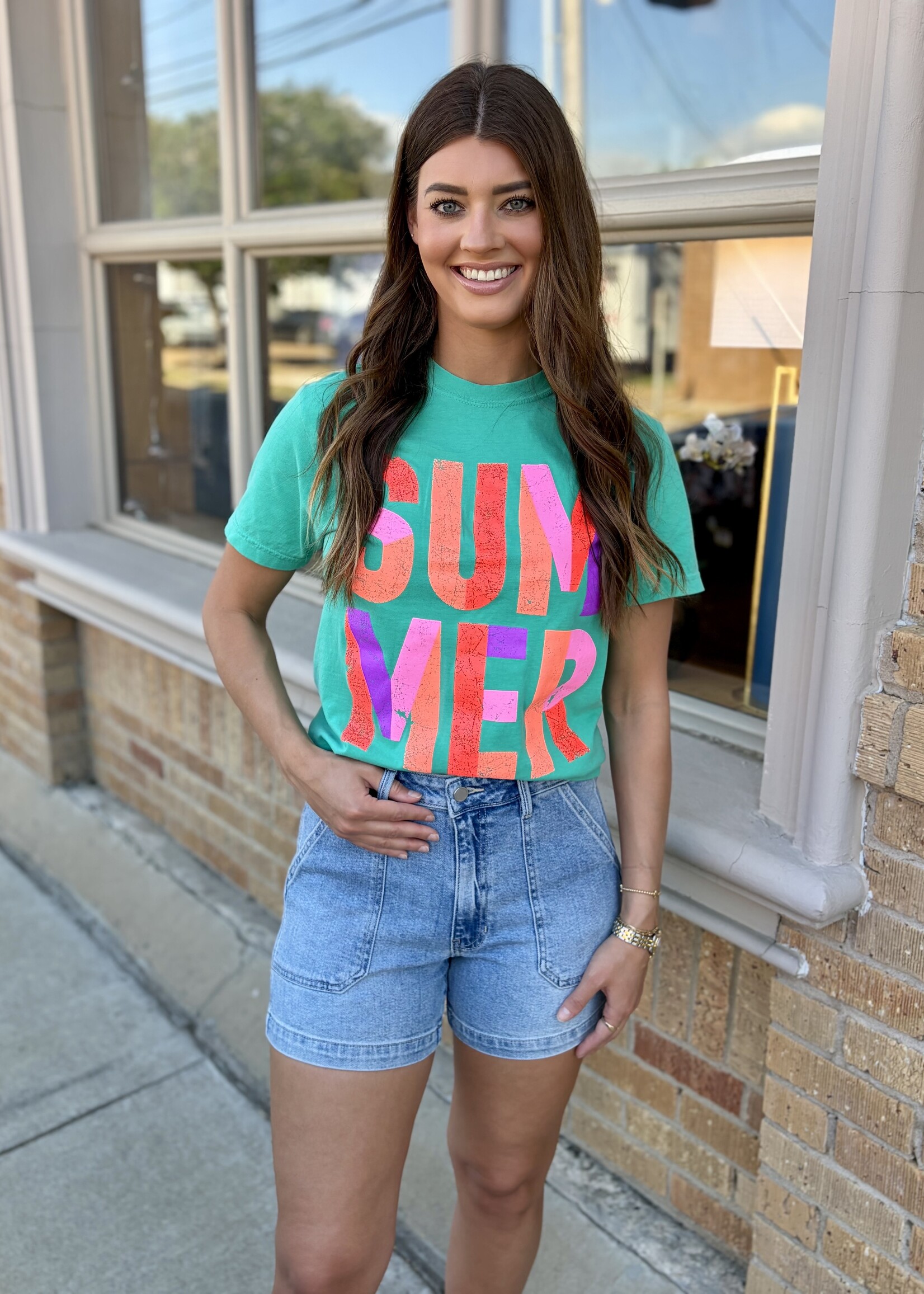 Pierce + Pine Colorblock Summer Tee