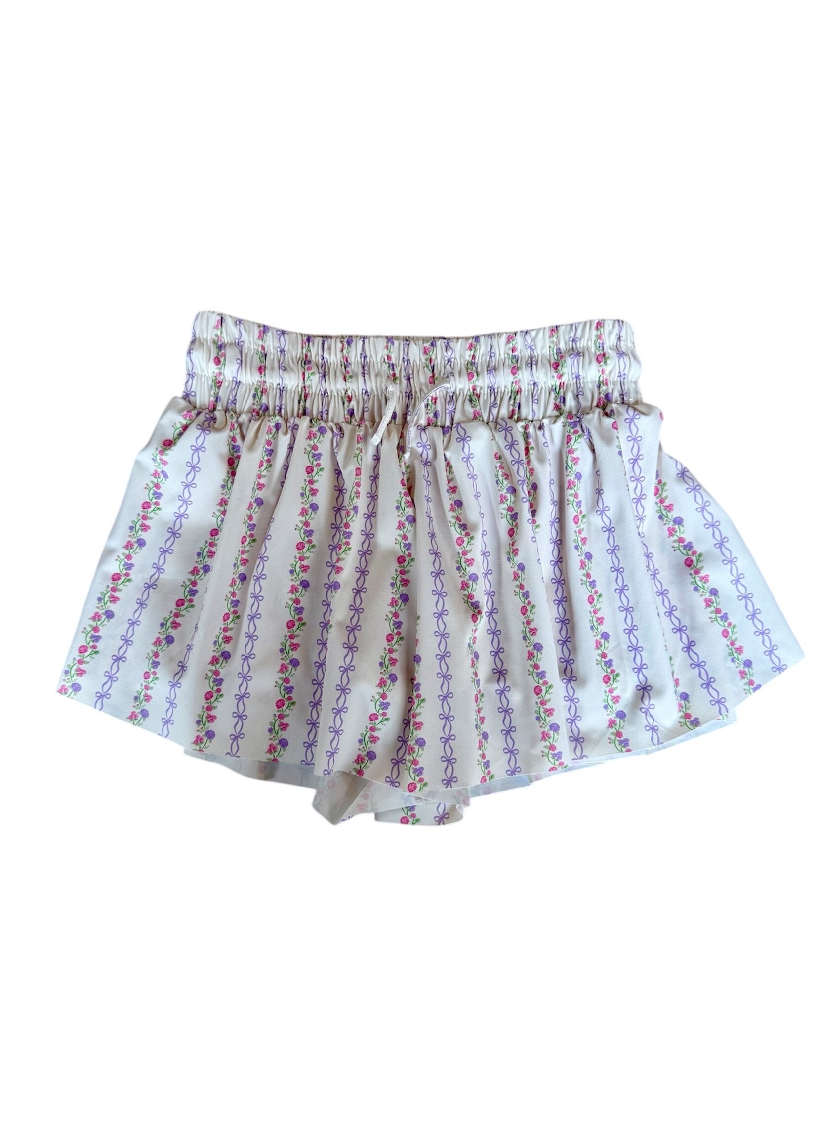 Bloom and Company Sweetheart Vine Butterfly Shorts
