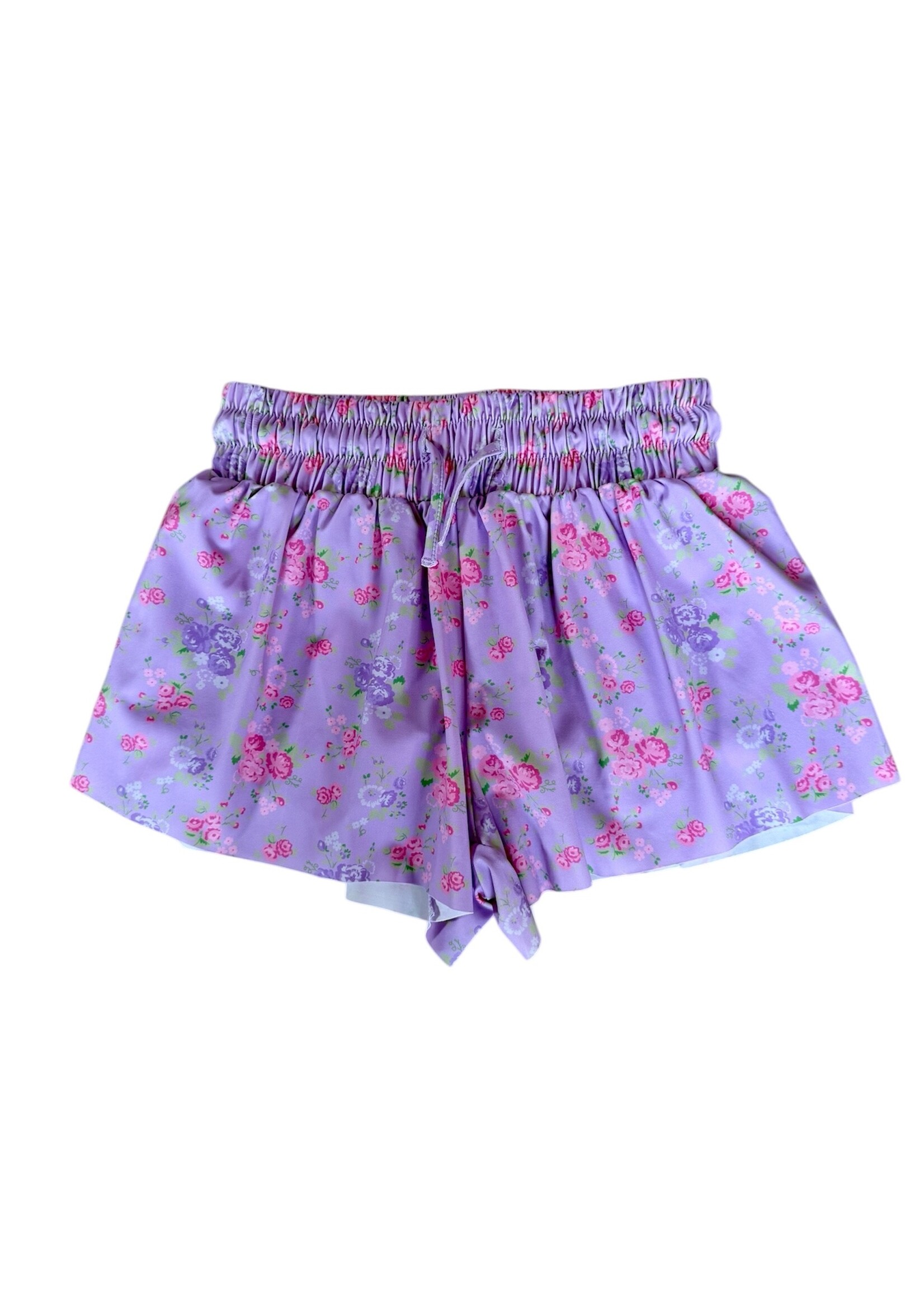 Bloom and Company Forever Floral Butterfly Shorts