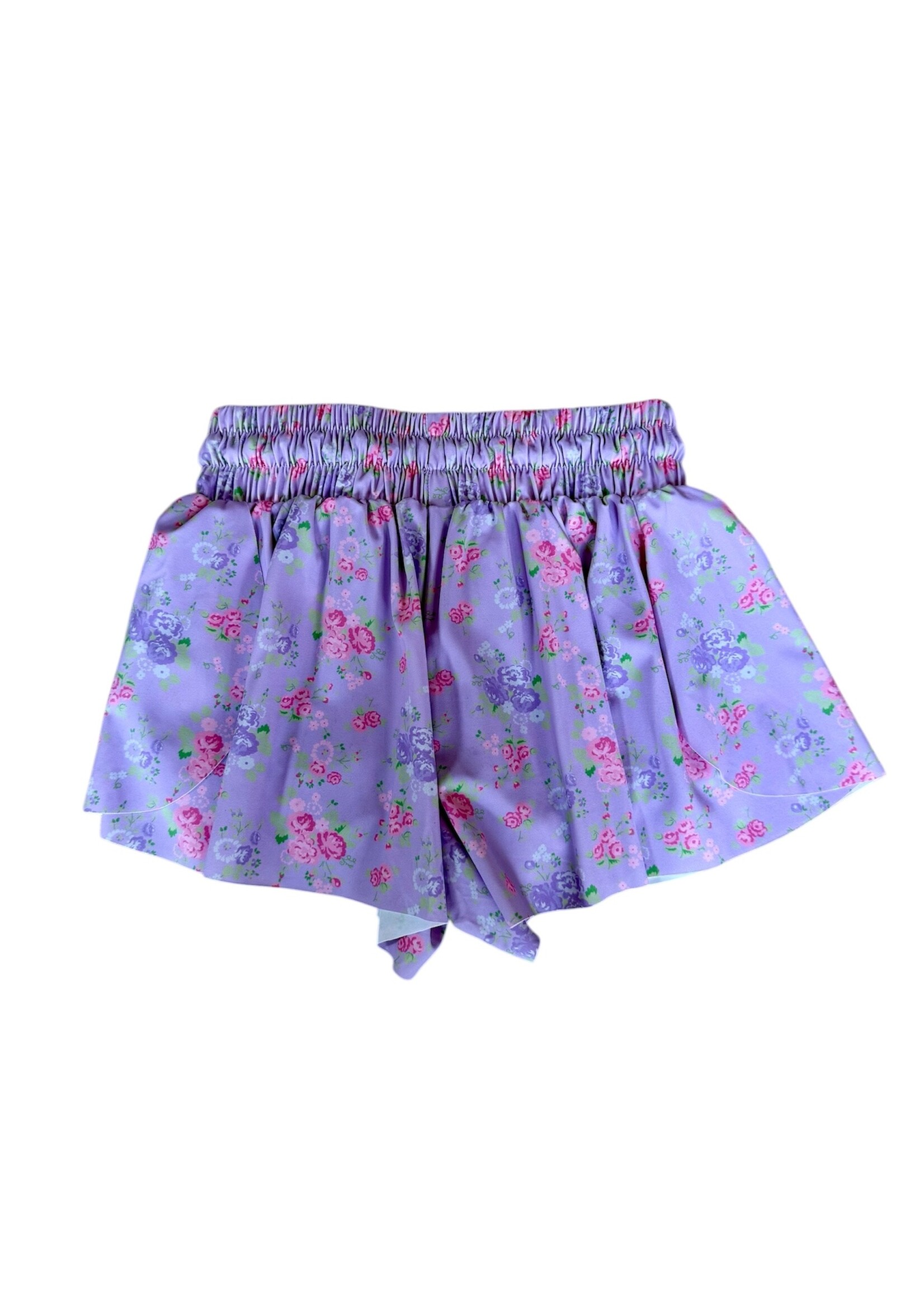 Bloom and Company Forever Floral Butterfly Shorts