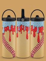 Patercreations Raider Swirl Tumbler Ice cream Drip