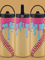 Patercreations Cotton Candy Ice Cream Drip Tumbler