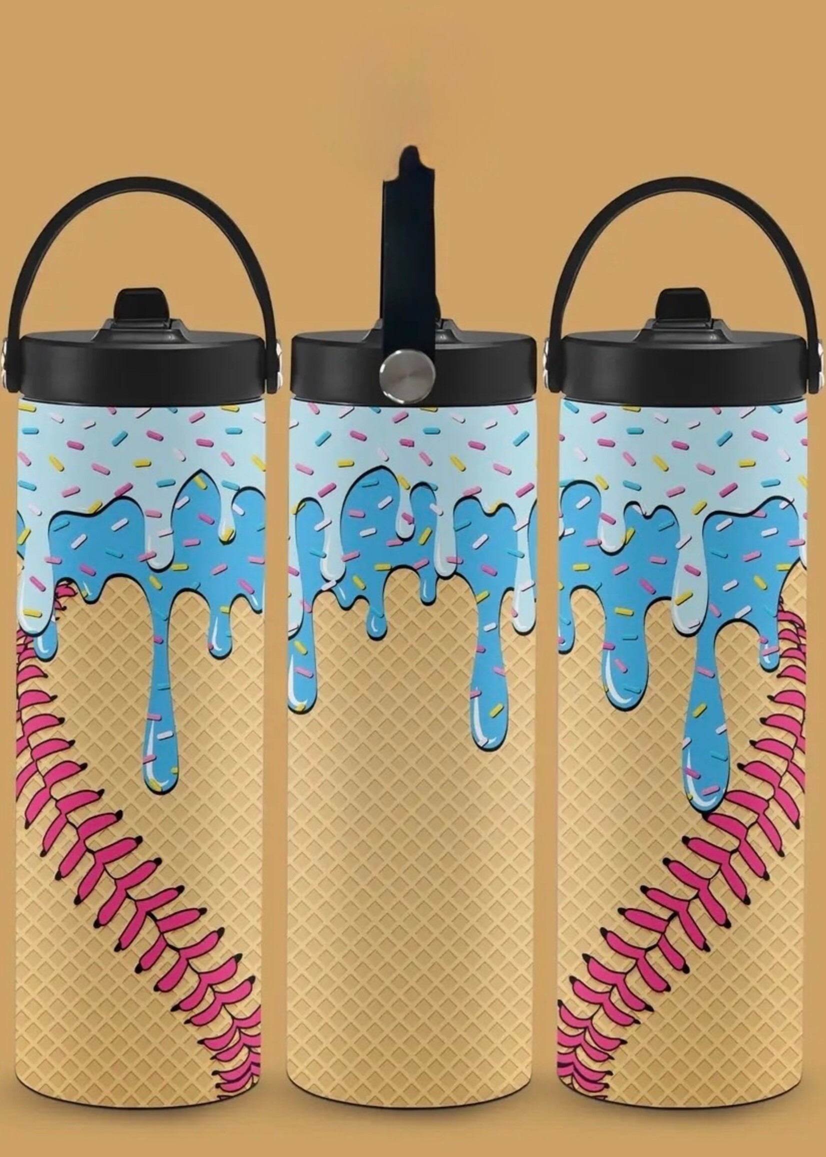 Patercreations Frostbite Swirl Ice Cream Drip Tumbler