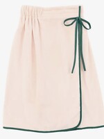 Bloom and Company Spa Wrap Light Pink With Green Bow