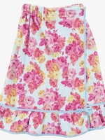Bloom and Company Spa Wrap Spa Blue & Roses