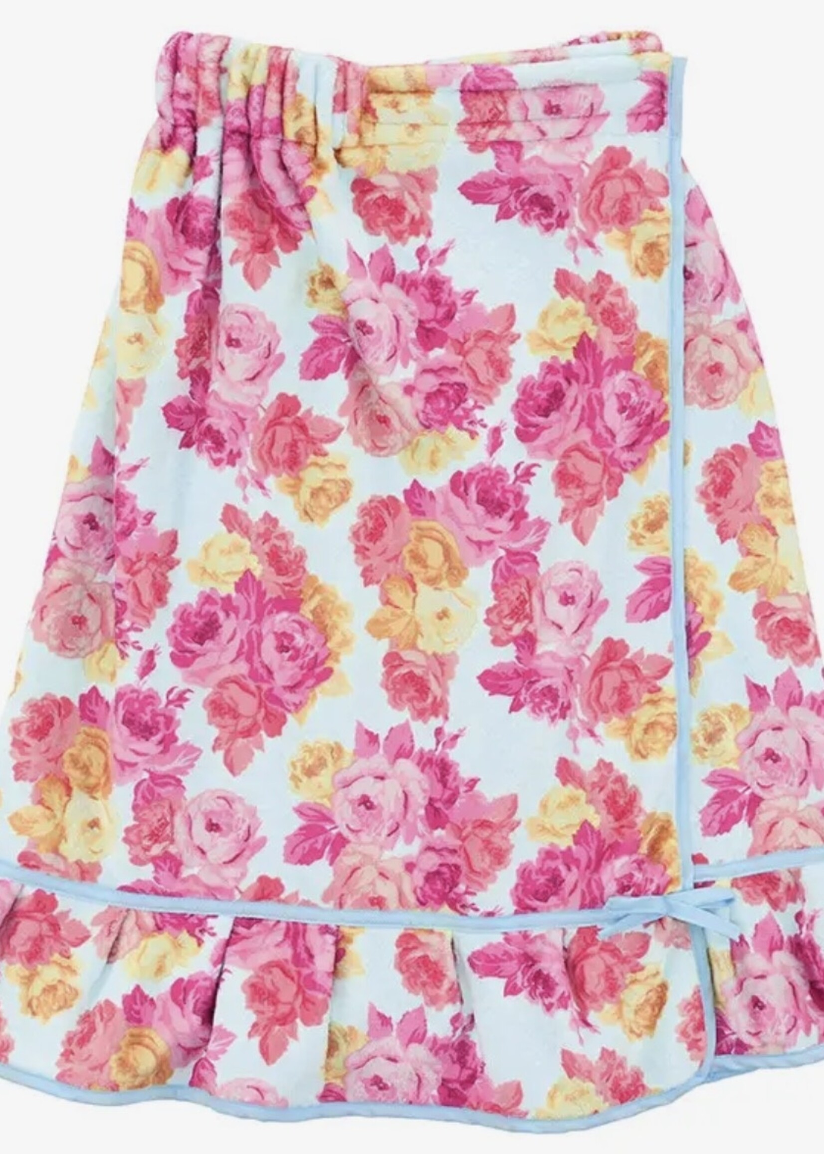 Bloom and Company Spa Wrap Spa Blue & Roses