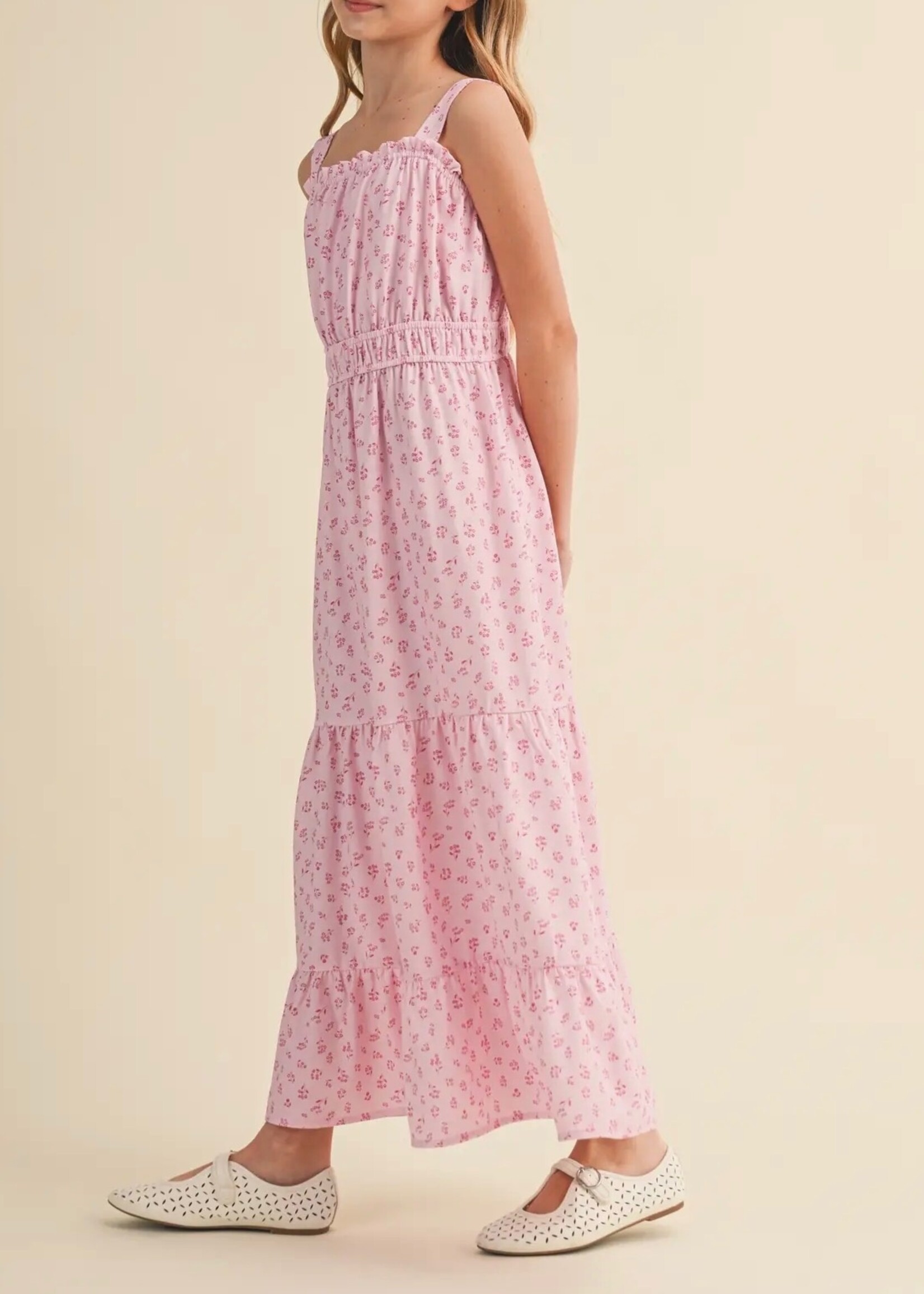 Bloom and Company Tween Girls Pink Maxi Dress