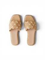 Oasis Society Natural Pearl Raffia Sandal