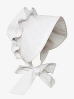 Carson Elizabeth Kids White Bonnet