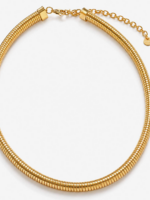 Bloom and Company Gold Luxe Coil Necklace