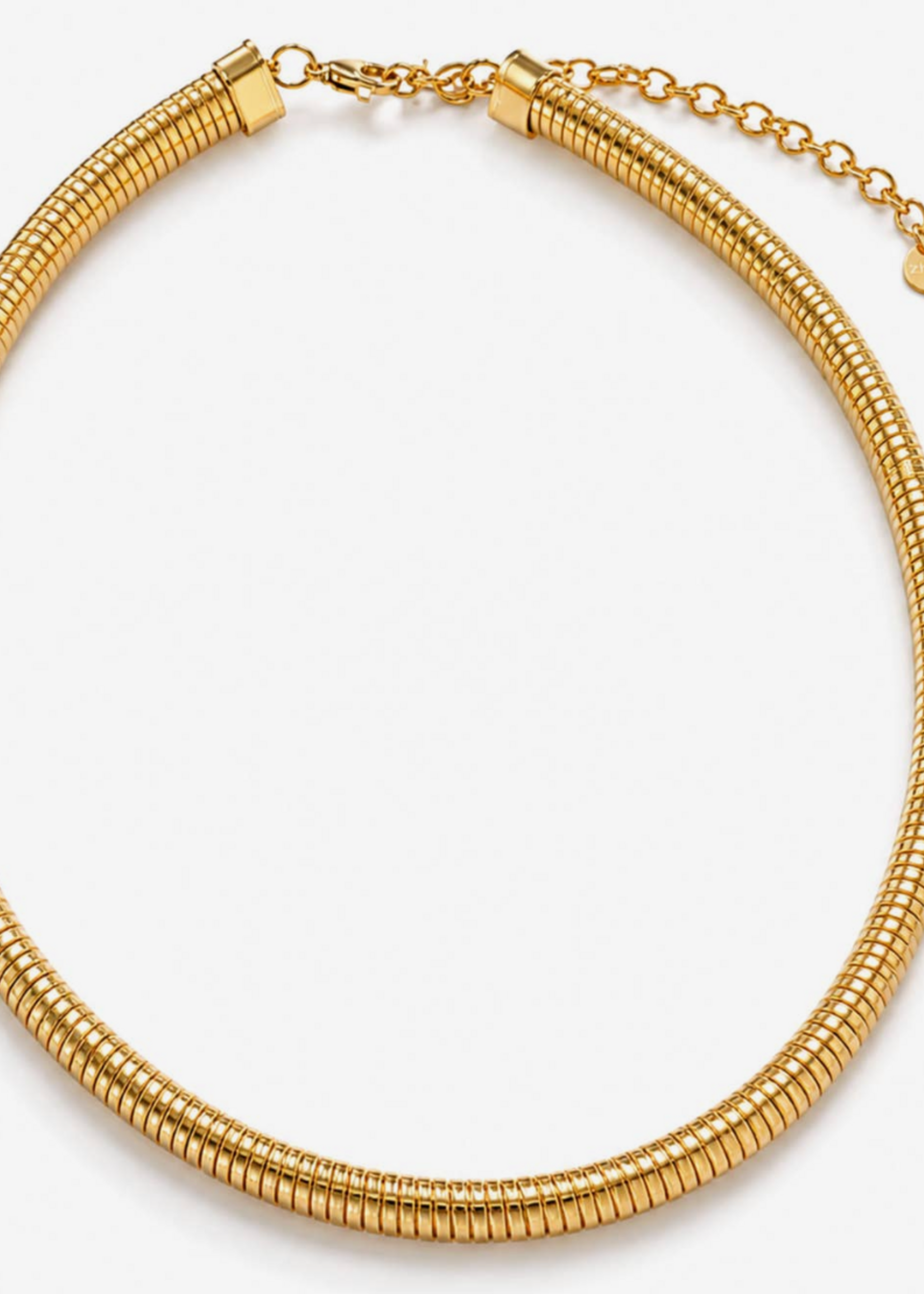 Bloom and Company Gold Luxe Coil Necklace