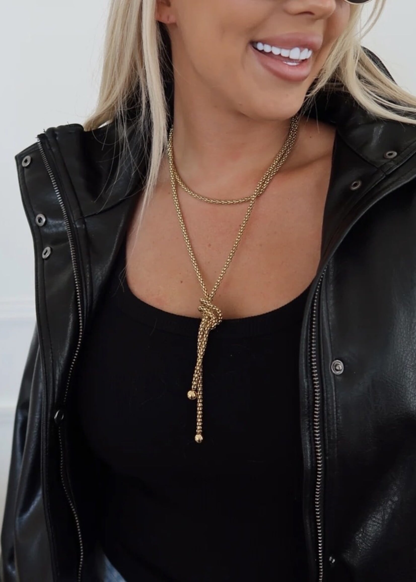 Chansutt Pearls 18k Gold Plated Wrap Around Necklace