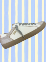 Shu Shop White w/ Grey Accent Sneaker