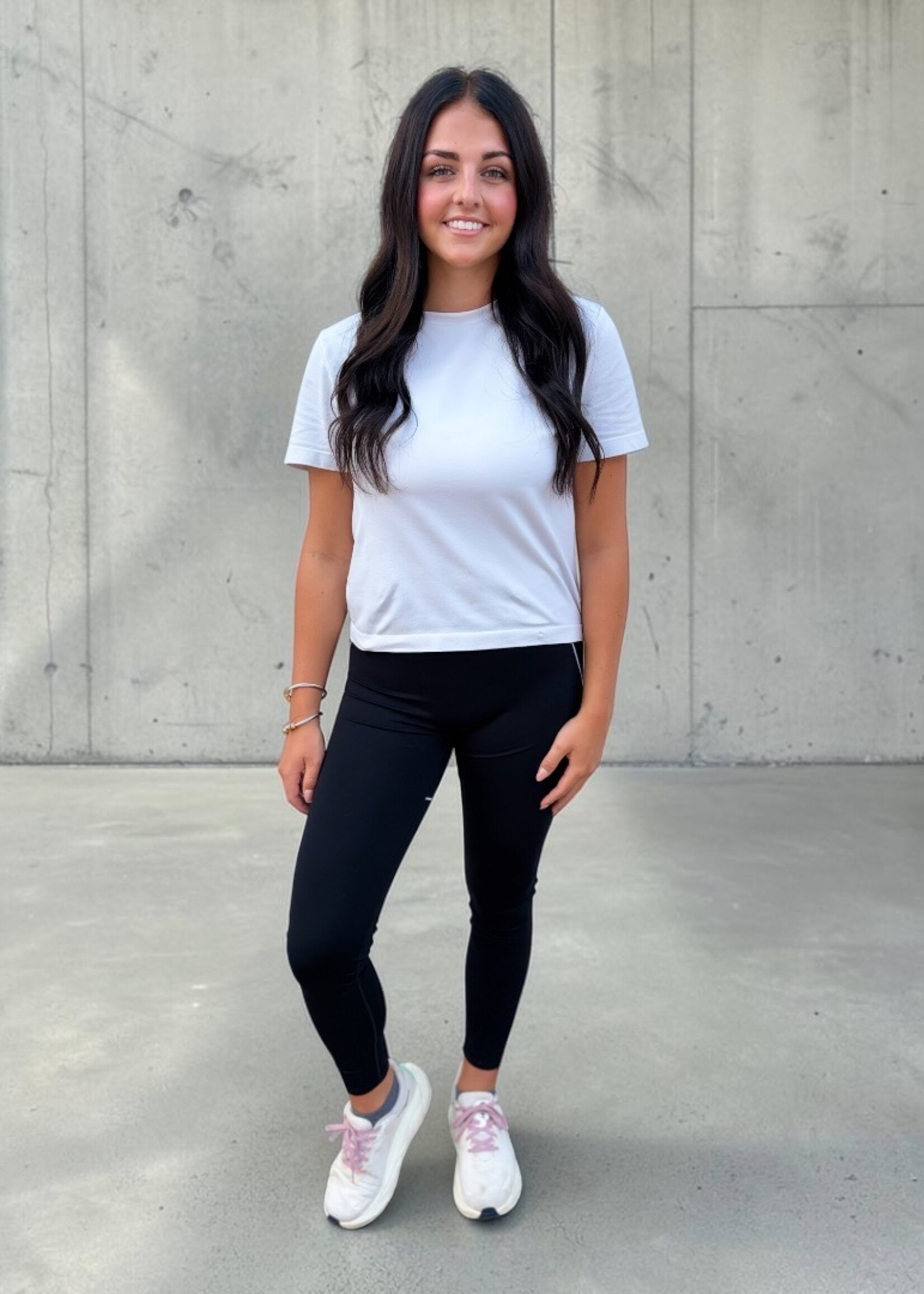 KIMBERLY C Black High Rise Contour Leggings