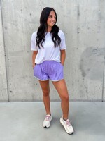 Peach Love Purple & Mint Sporty Short
