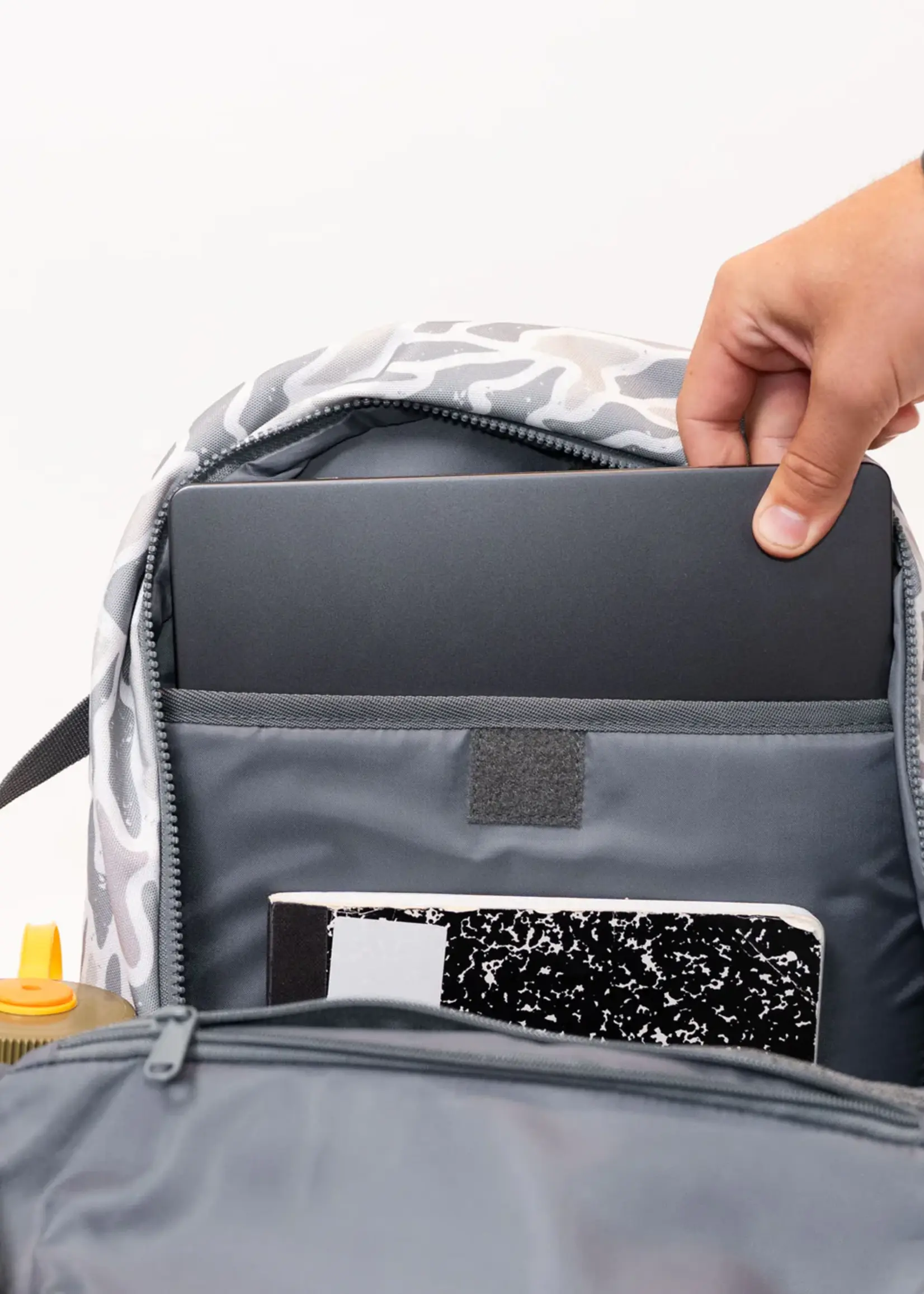 Bloom and Company Burlebo White Camo Backpack