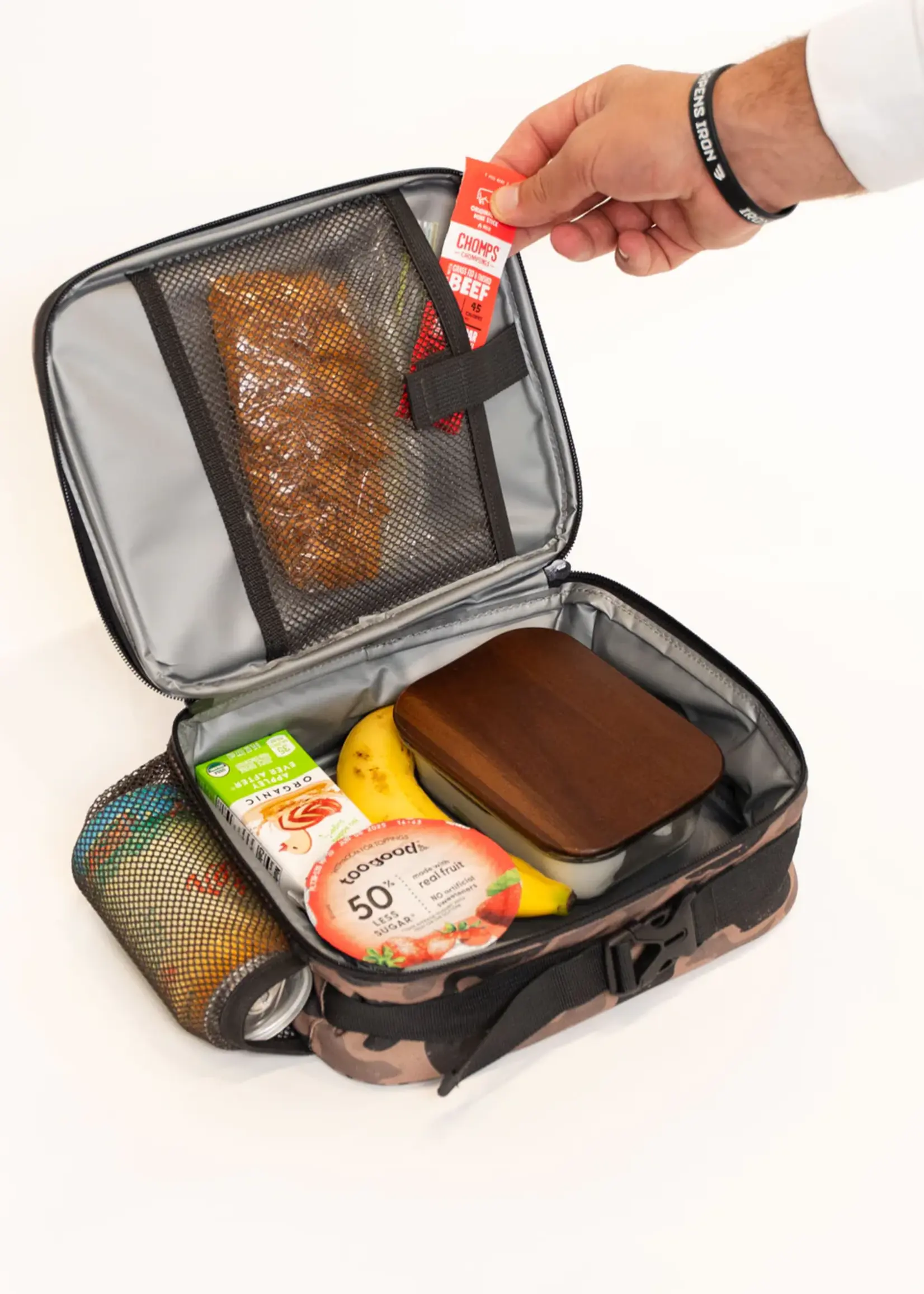 Bloom and Company Burlebo Gauge Camo Lunchbox