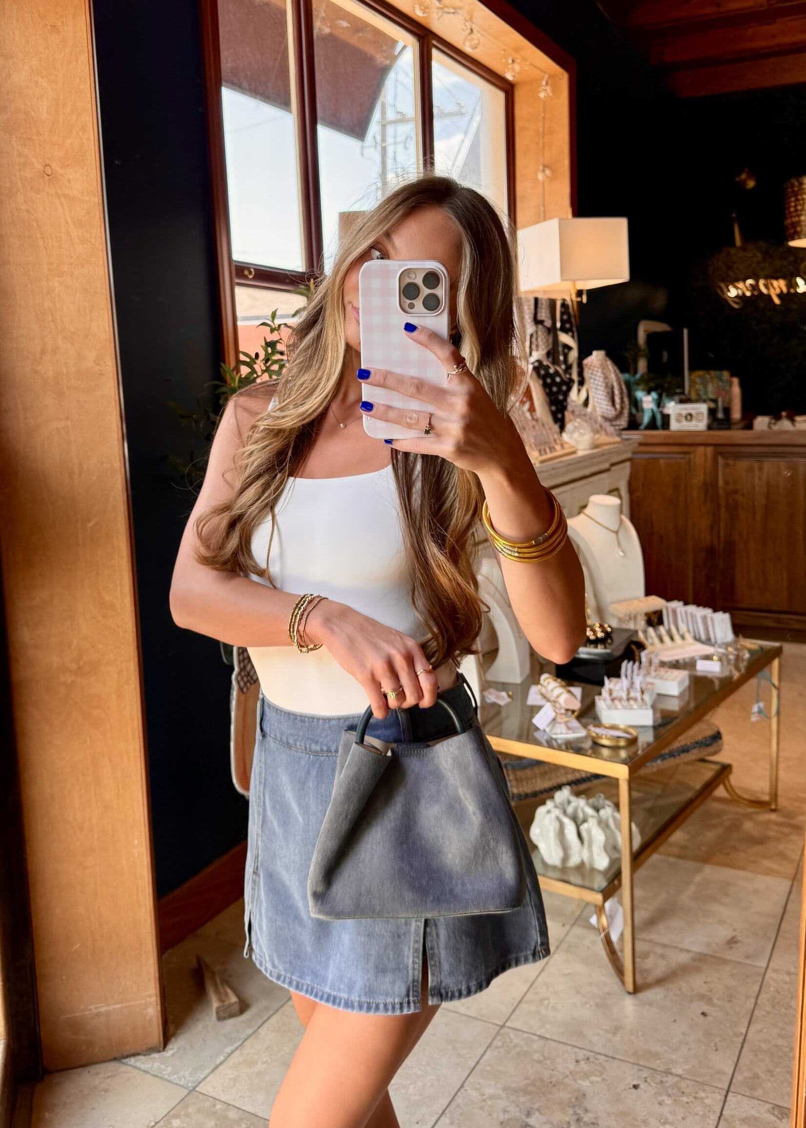 BC Bags Dusty Blue Lucia Bag
