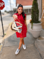 SongLily Football Helmet Clear Purse
