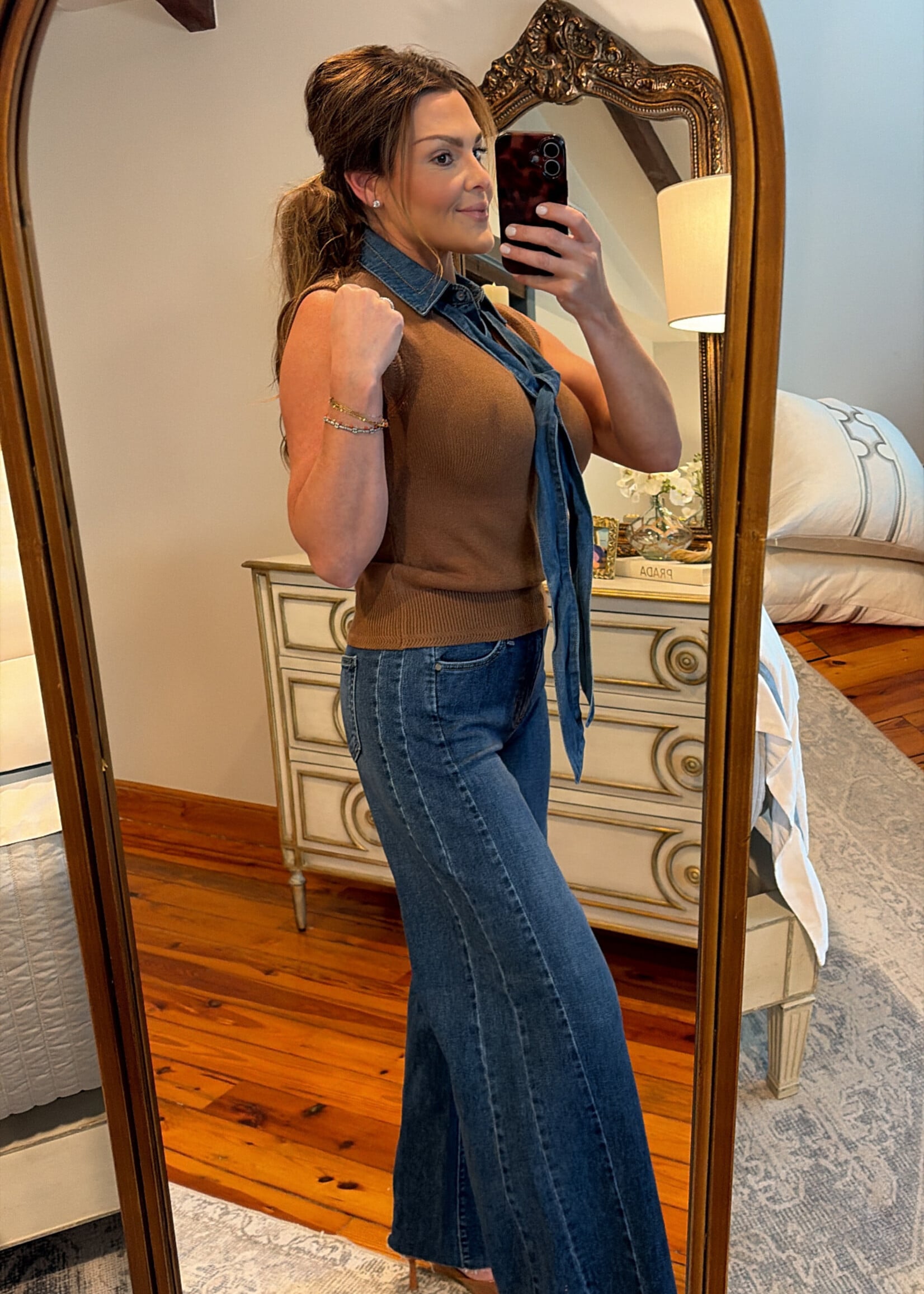 Just Panmaco The It Girl Wide Leg Denim