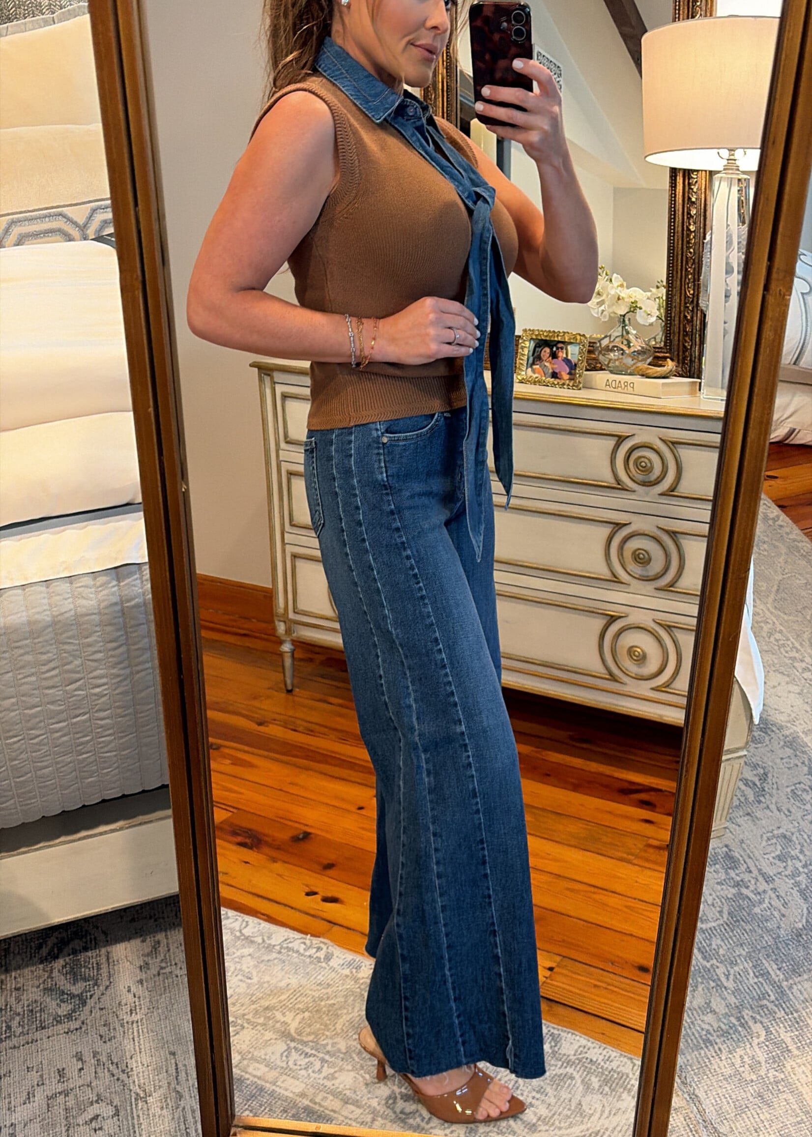 Just Panmaco The It Girl Wide Leg Denim