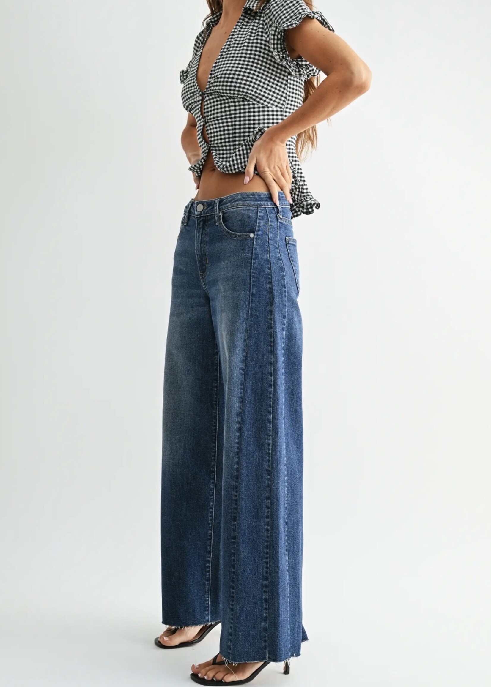 Just Panmaco The It Girl Wide Leg Denim