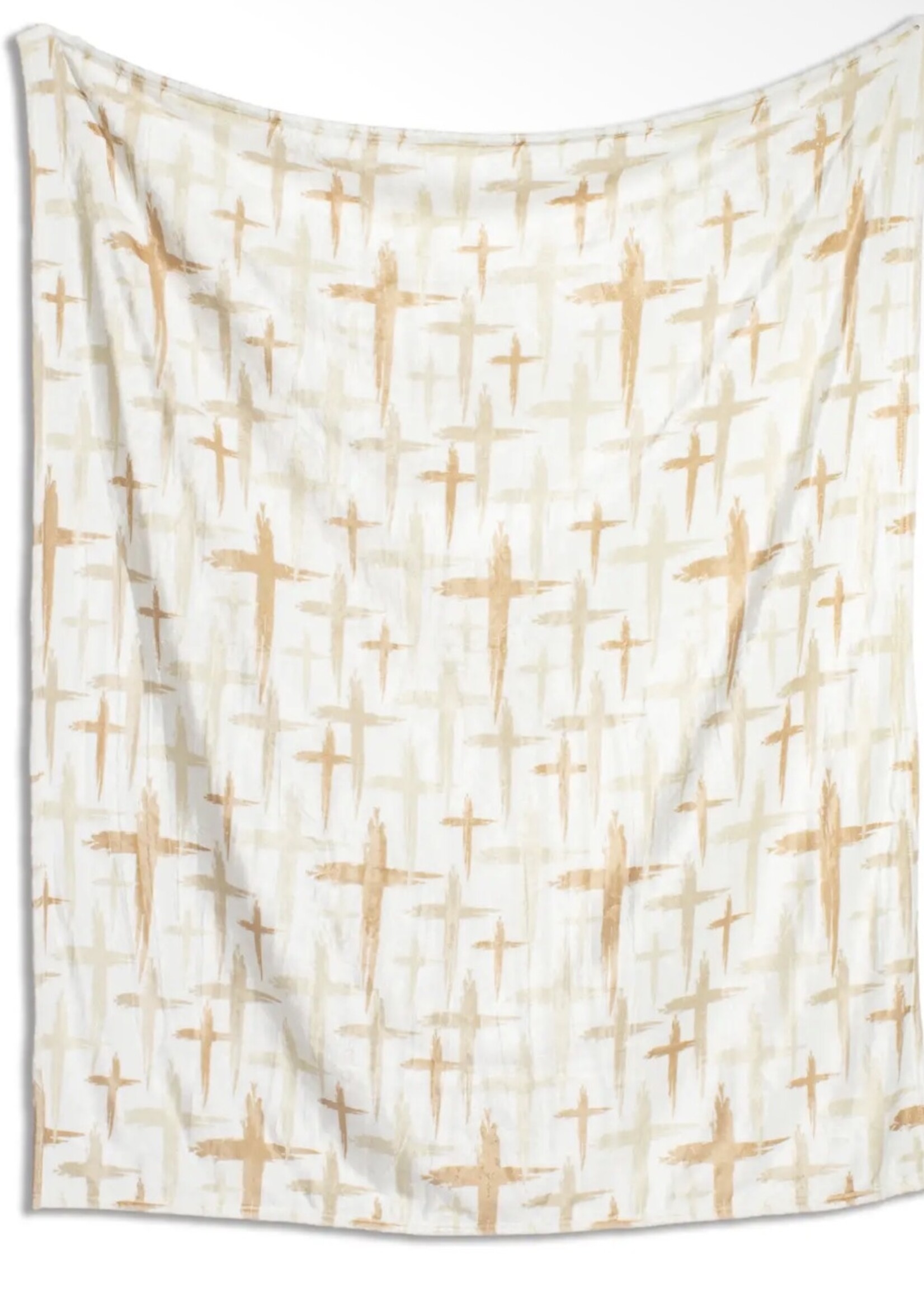 The Royal Standard Gold Have Faith Throw 50x60