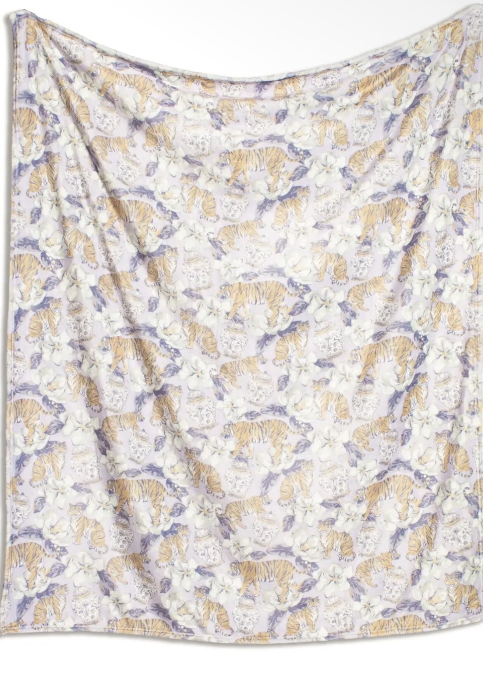 The Royal Standard Chinoiserie Tiger Throw 50x60