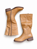 Bloom and Company Camel Tall Riding Boot
