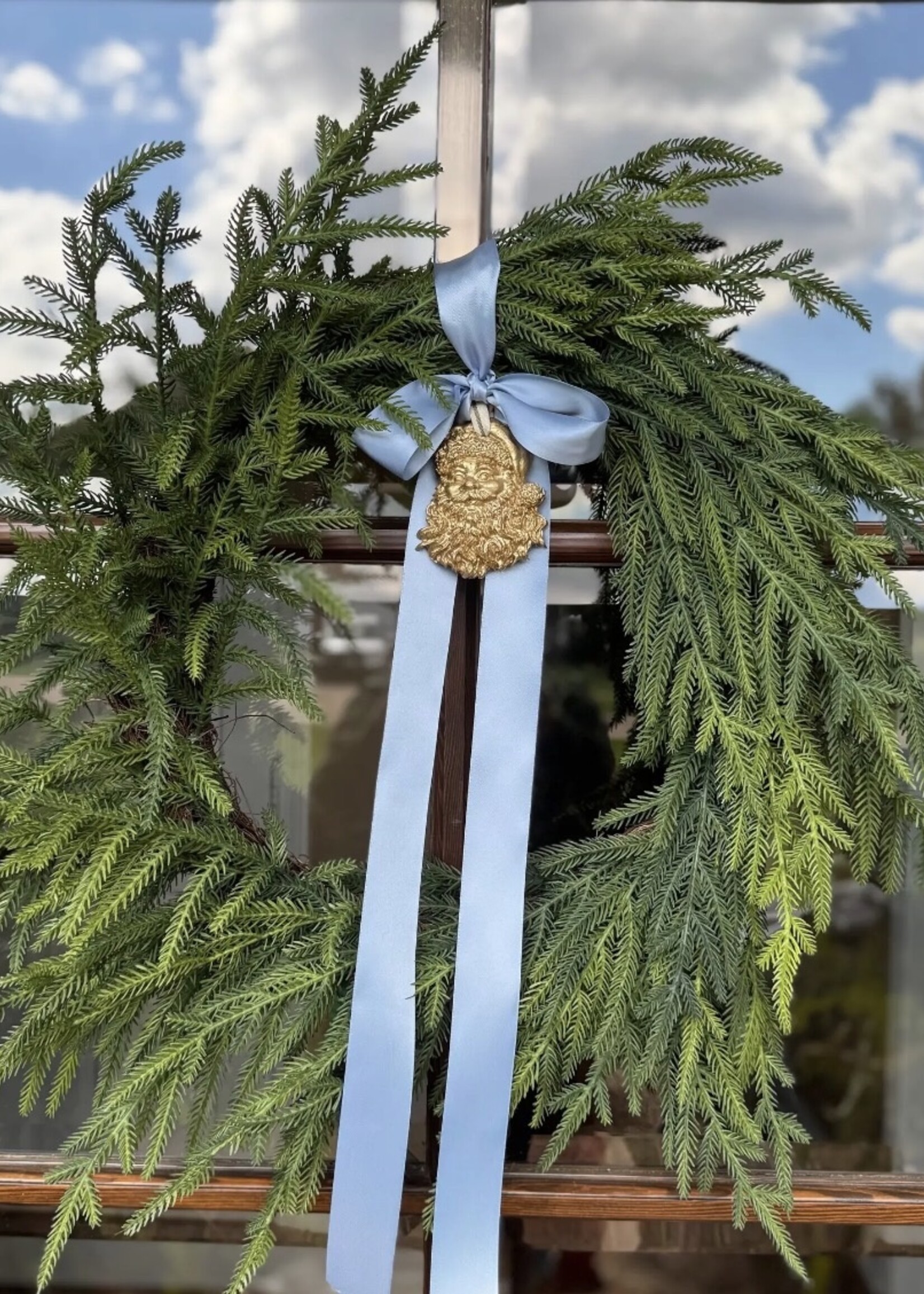 MRS Collective Santa Wreath Ornament