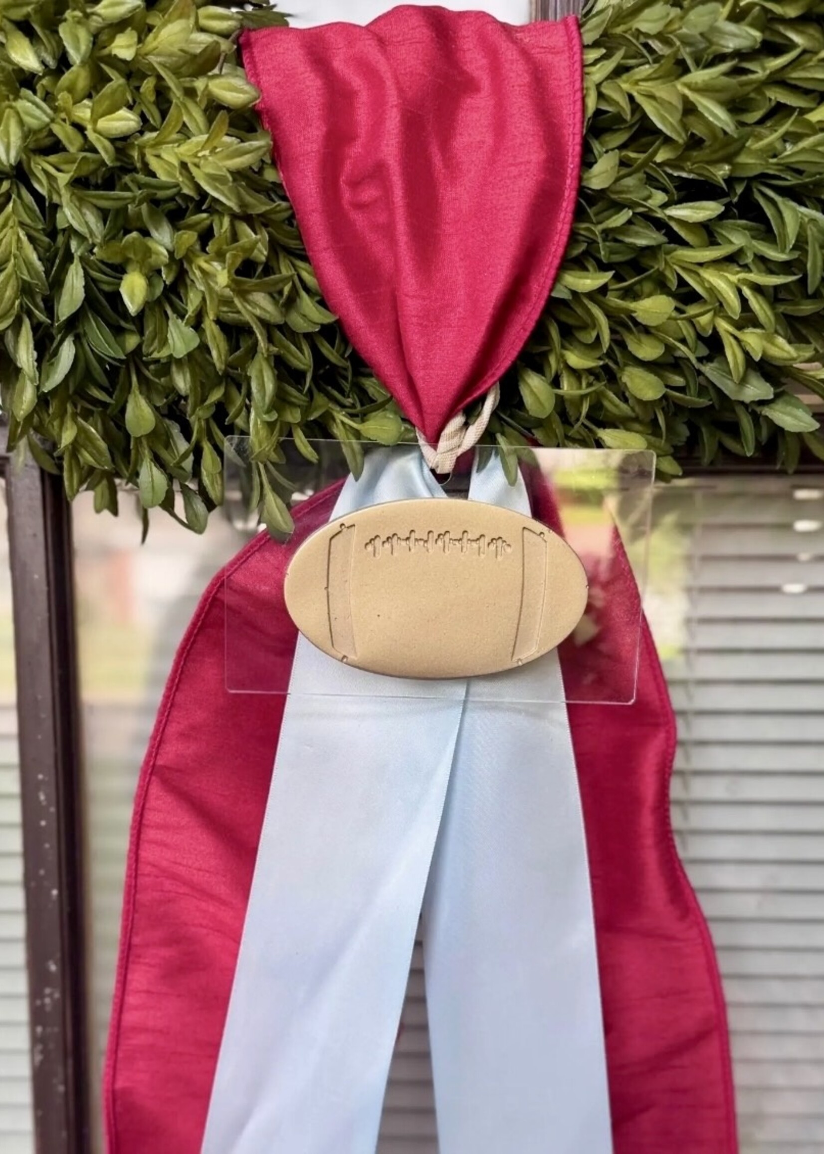 MRS Collective Football Wreath Ornament