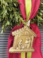 MRS Collective Nativity Wreath Ornament