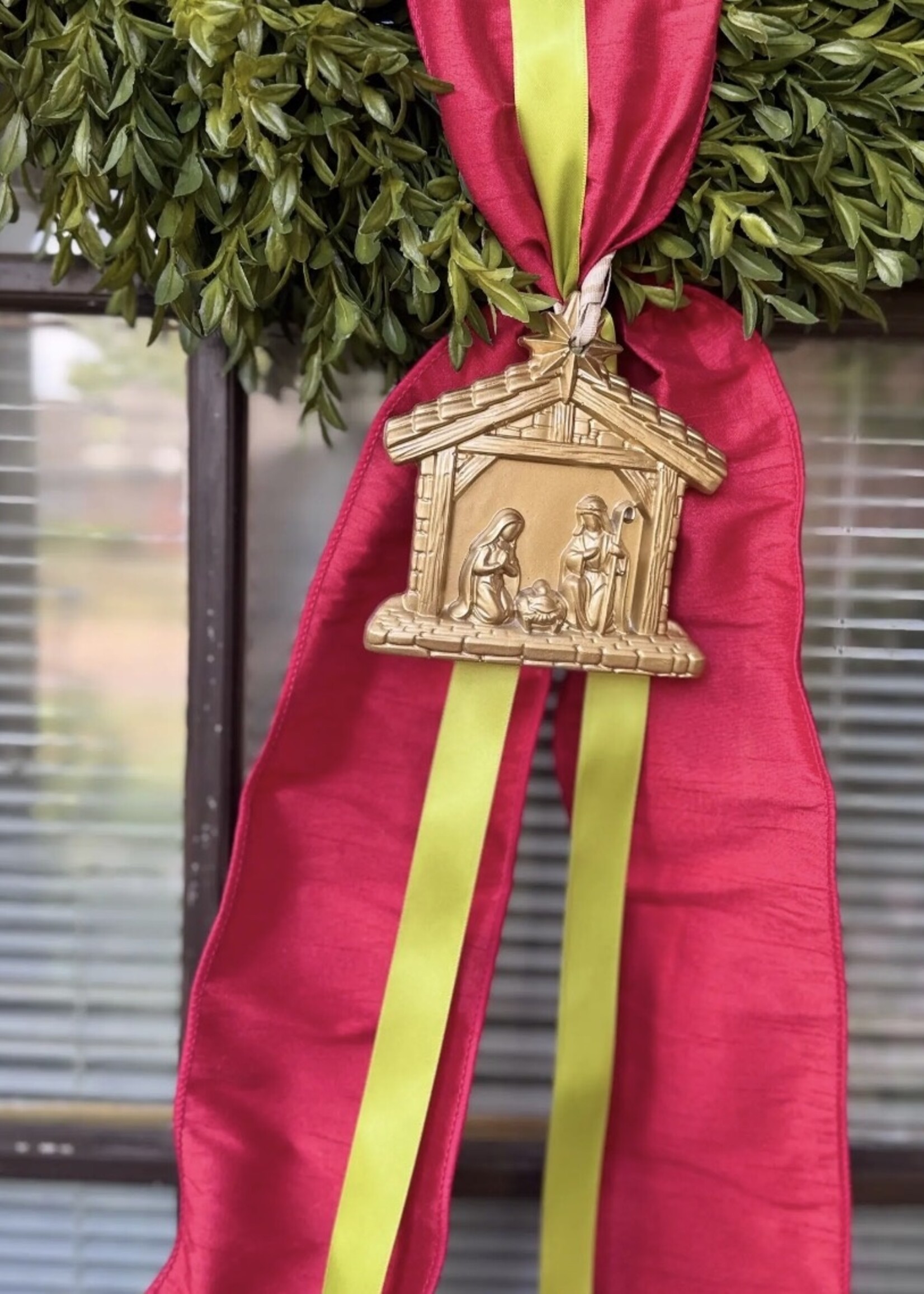 MRS Collective Nativity Wreath Ornament