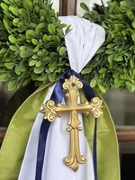 MRS Collective Cross Wreath Ornament