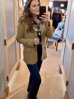 ee:some Tan Tailored Notch Blazer