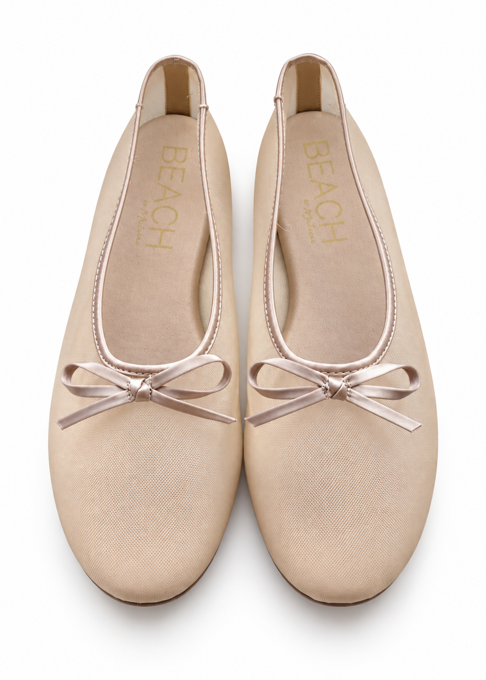 Matisse Footwear Nude Natural Mesh Flats