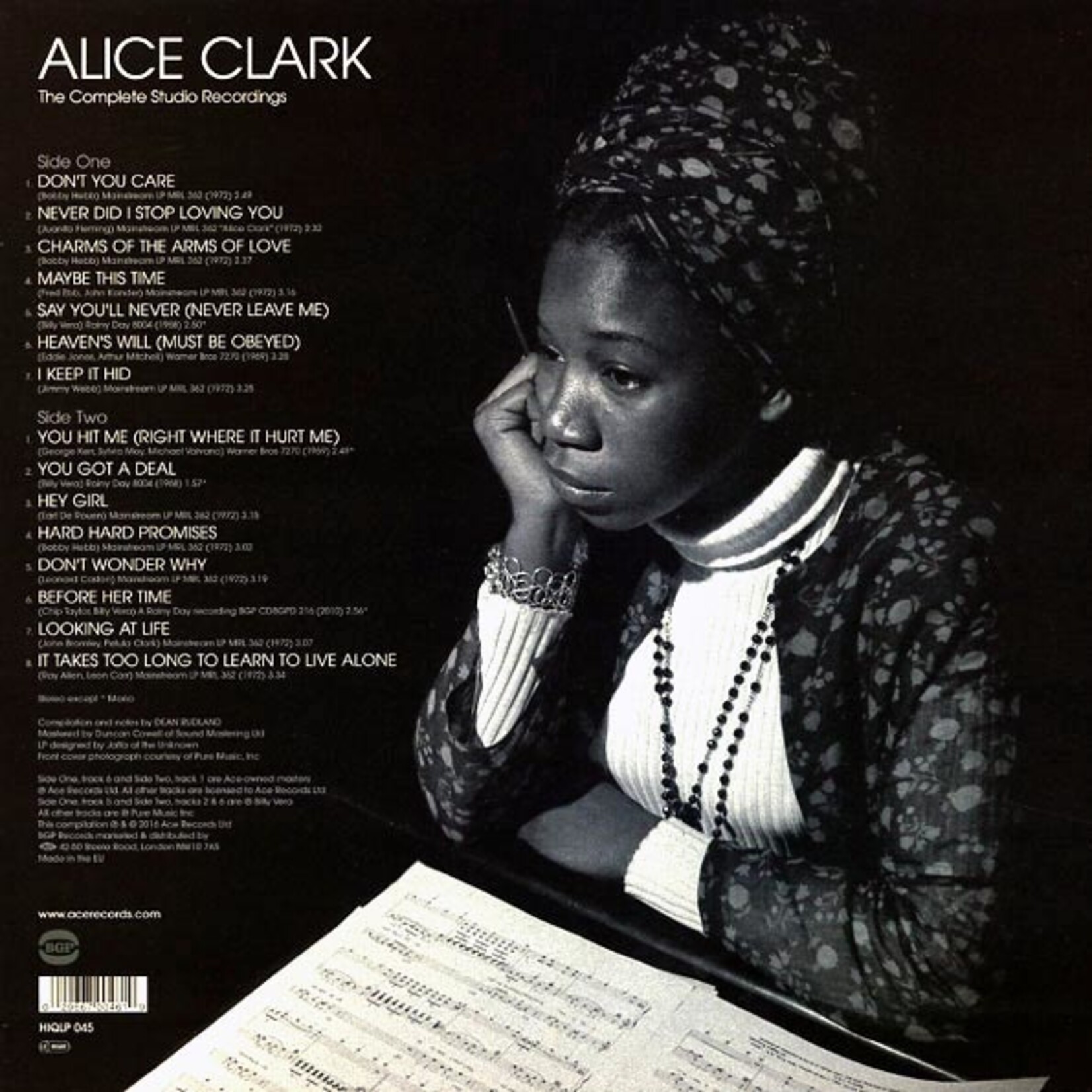 Alice Clark - The Complete Studio Recordings (Ace Records/BGP) (Colored vinyl)