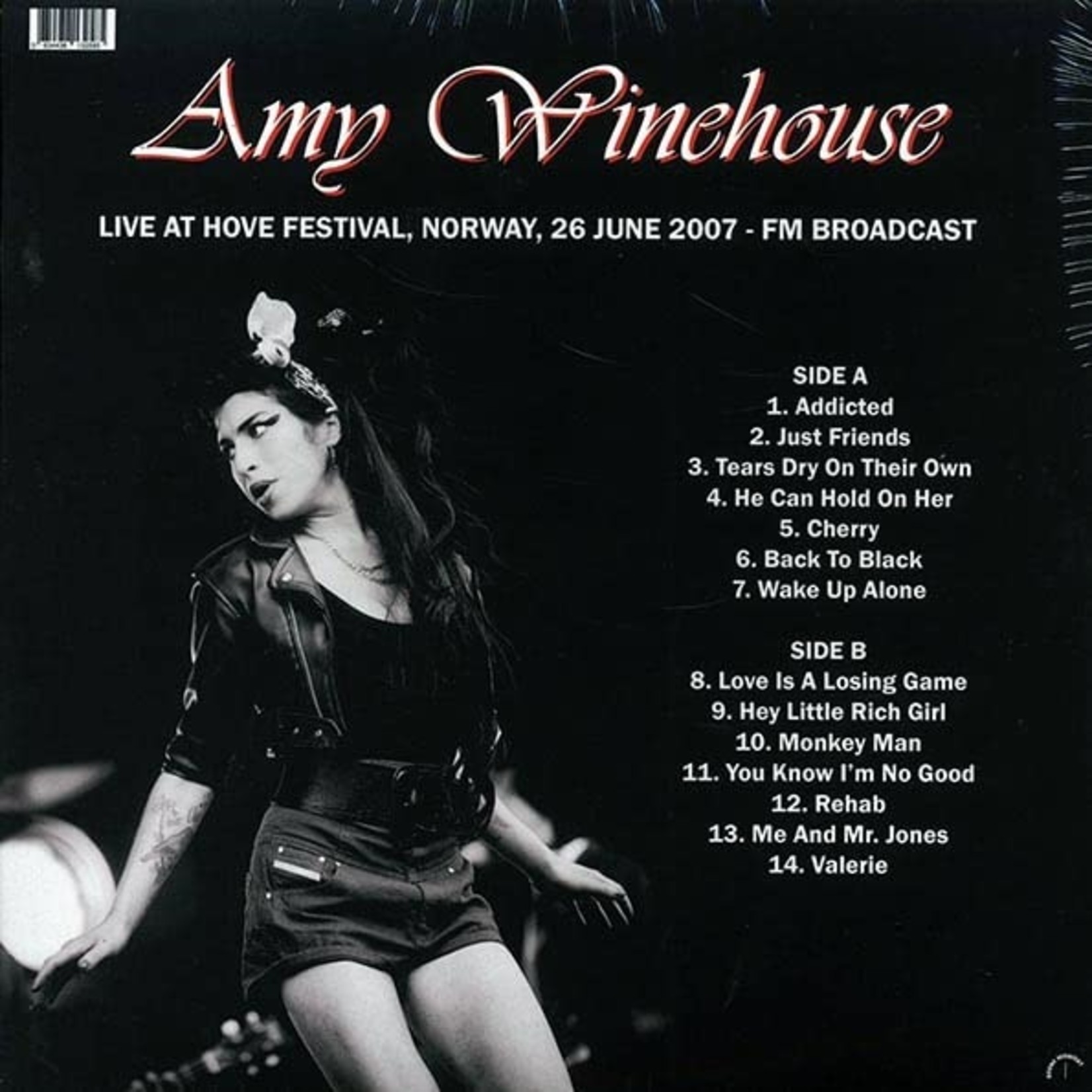 Amy Winehouse - Live At Hove Festival, Norway, 26 June 2007 FM Broadcast (Round Midnight) (Colored vinyl)