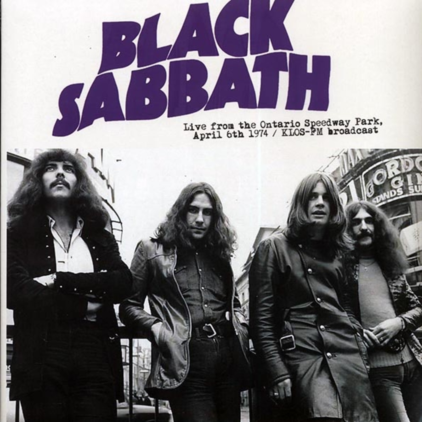 Black Sabbath - Live From The Ontario Speedway Park, April 6th 1974: KLOS-FM Broadcast (Mind Control) (Ltd. 500 Copies)