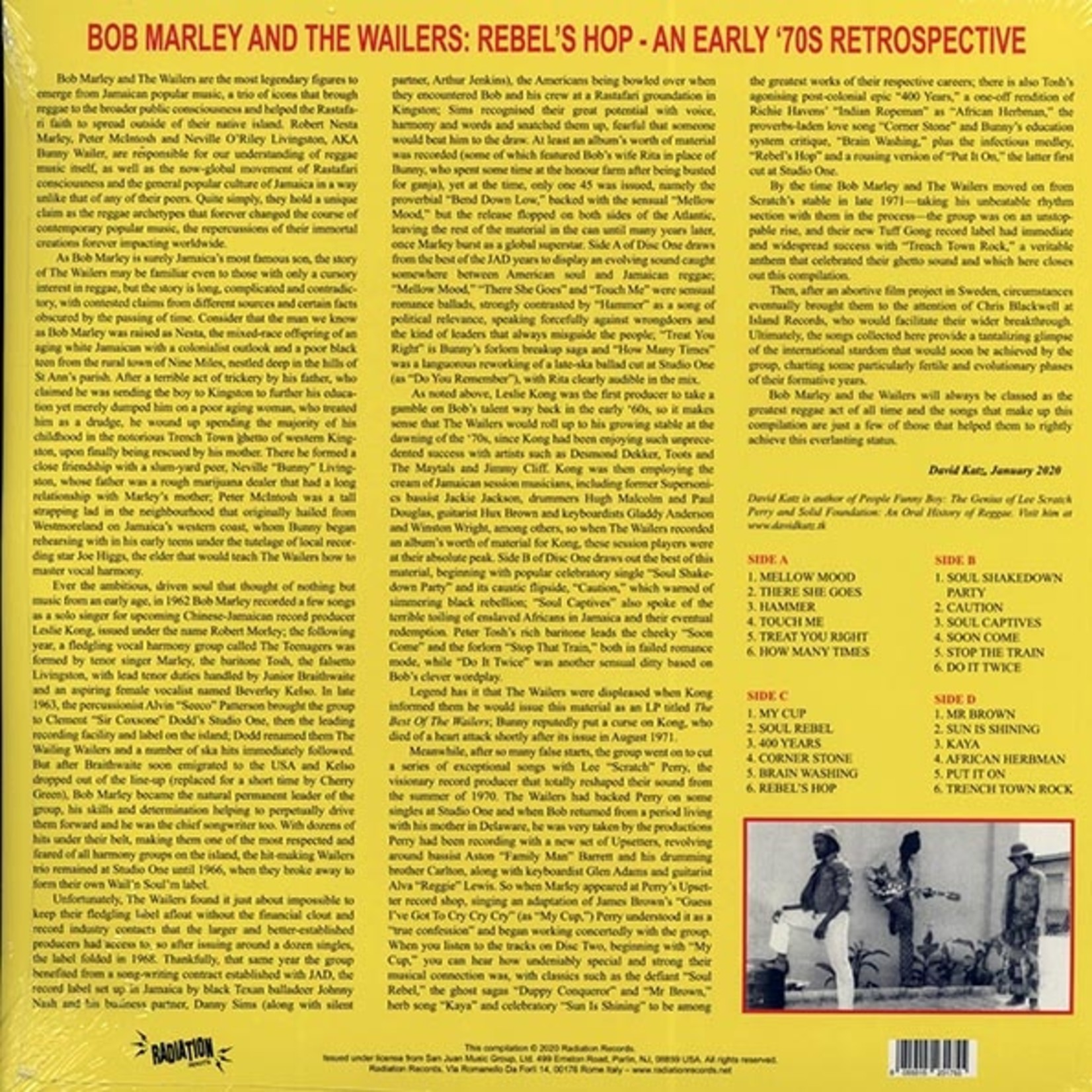 Bob Marley - Rebel's Hop: An Early 70s Retrospective (Radiation) (2xLP)