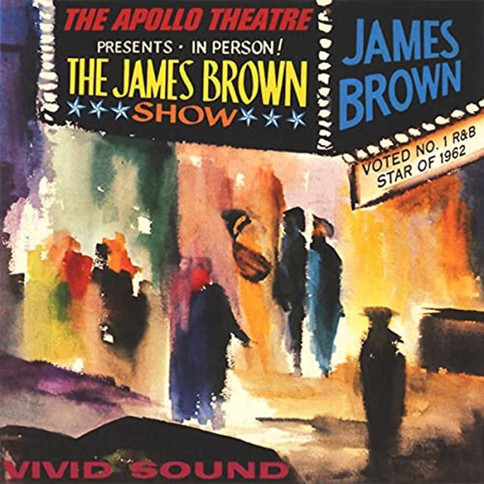 James Brown - Live At The Apollo (cyan blue)